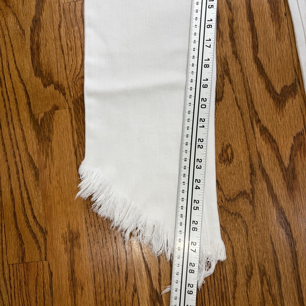McGuire Valletta Straight Leg White Jean (27) - Picture 7 of 11